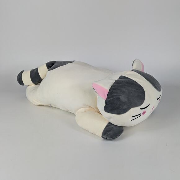 Lazy Cat Stuffed Animal Large 20" Log Toy Super Soft Plush Stuffy Kitty Kitten - Picture 2 of 10